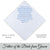 Father of the Bride Gift.  Poem Printed Wedding Handkerchief 