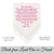 Gift for the Bride wedding hankie with the poem Your New Life