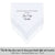 Wedding Handkerchief white with bobbin lace poem printed hankie for the someone like a mother to the groom