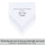 Wedding Handkerchief white with bobbin lace hankie for custom printing 