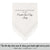 Poem Printed Wedding Hankie from the Bride to Her Grandmother "On The Day I Say I Do"