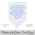 Gay Wedding Gift for the Mother of the groom poem printed wedding hankie