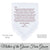 Gay Wedding Gift for the Mother of the groom poem printed wedding hankie