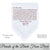 Gay Wedding Gift for the parents of the bride poem printed wedding hankie