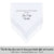 Gay Wedding Feminine Hankie style white with bobbin lace edge for the Bride poem printed hankie